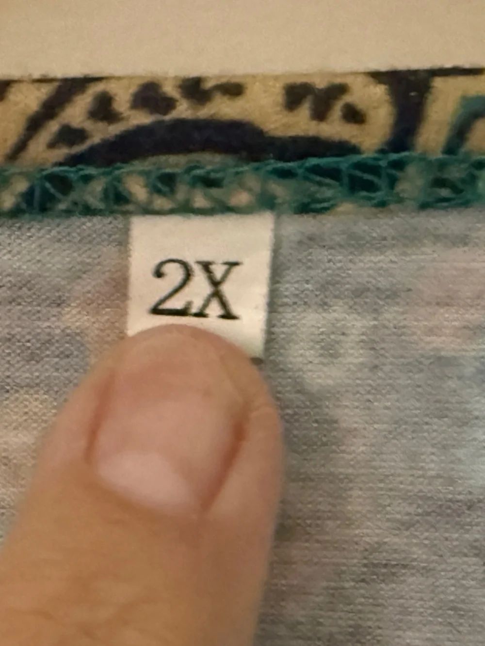 Boho Paisley V-Neck Short Sleeve Top - Multicolor - Picture 4 of 8